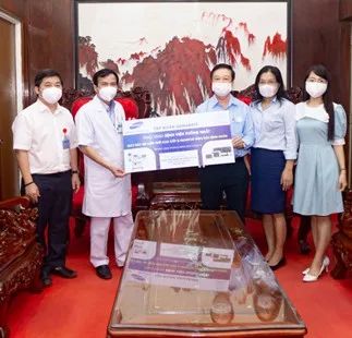 Gemadept donated advanced Anesthesia machine and Patient Monitors to Thong Nhat Hospital, HCMC