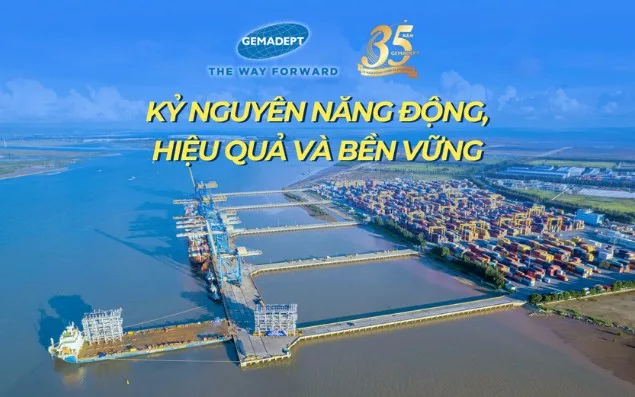 Gemadept (GMD): 35 mùa xuân đồng hành và phát triển cùng đất nước